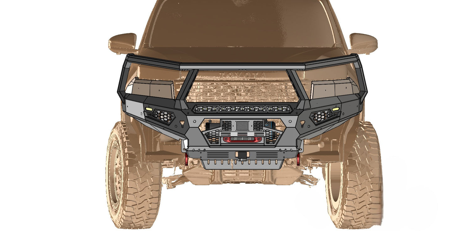 Toyota Hilux Travo (2026+) Front Bumper or BullBar