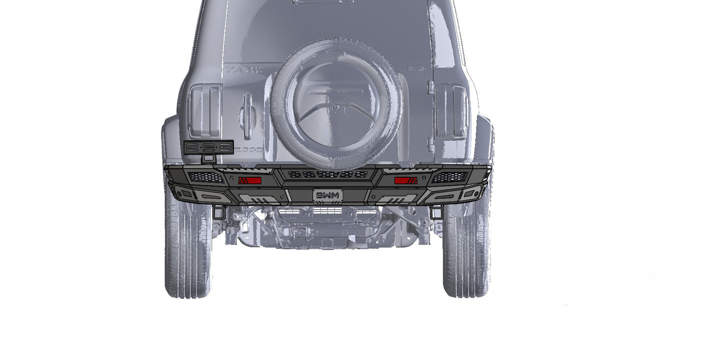 GWM Tank 300 (2020-2024) Mild Steel Rear Bumper