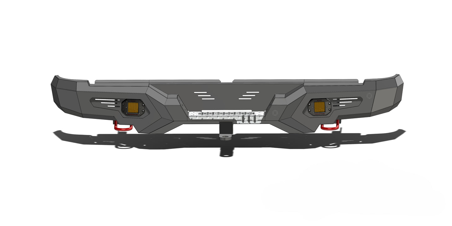 Toyota Hilux GD6 (2015-2019) Mild Steel Rear Bumper