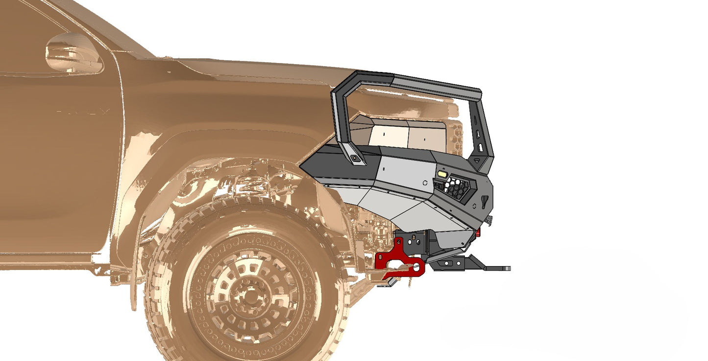 Toyota Hilux Travo (2026+) Front Bumper or BullBar