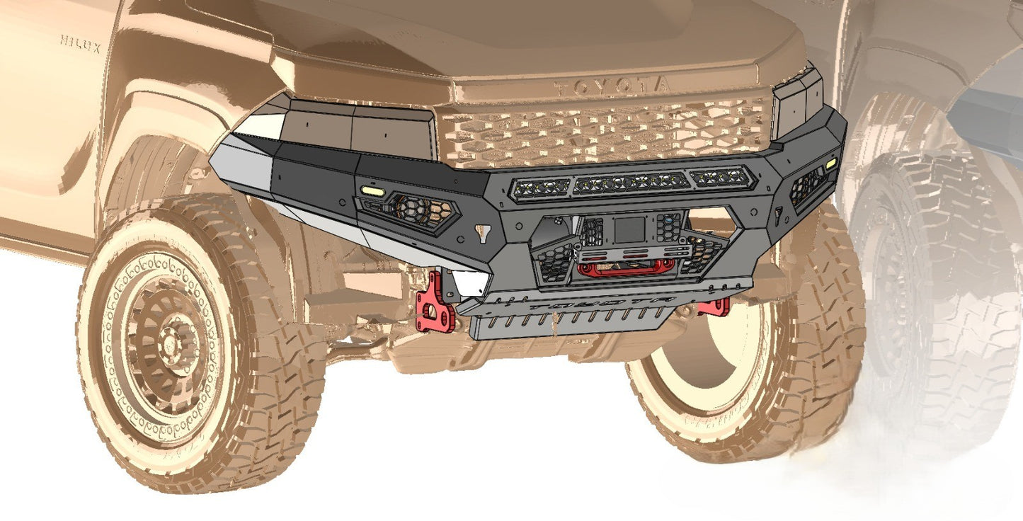 Toyota Hilux Travo (2026+) Front Bumper or BullBar