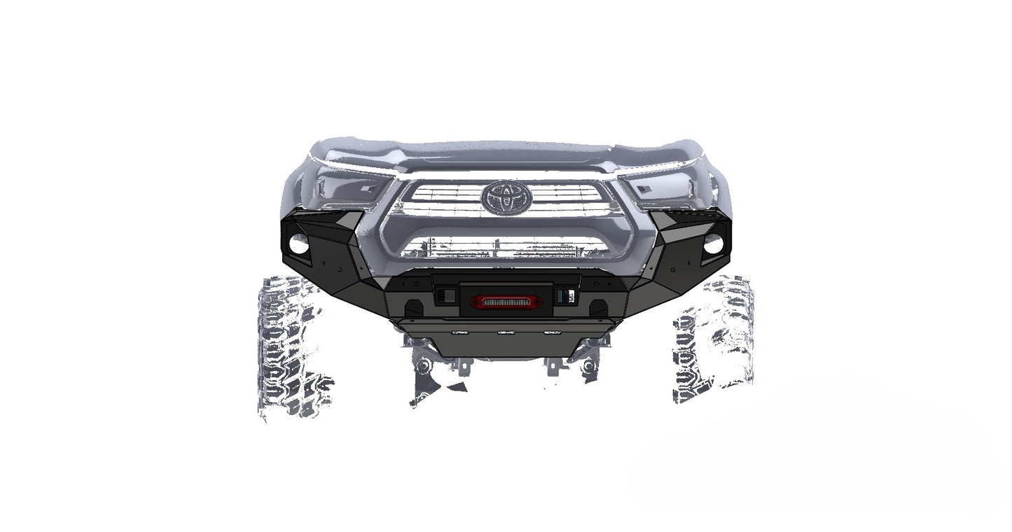 Toyota Hilux GD6 2020–2025 Front Bumper or BullBar