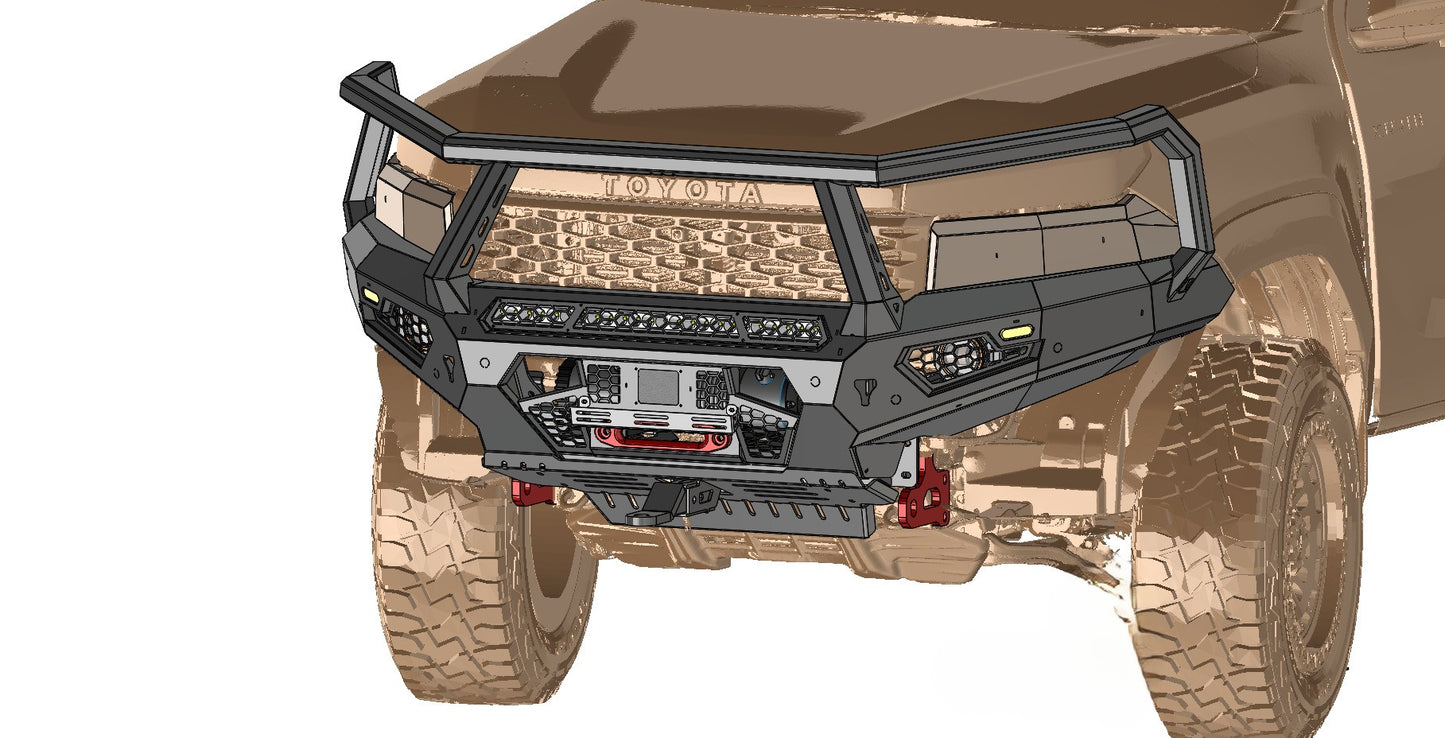 Toyota Hilux Travo (2026+) Front Bumper or BullBar