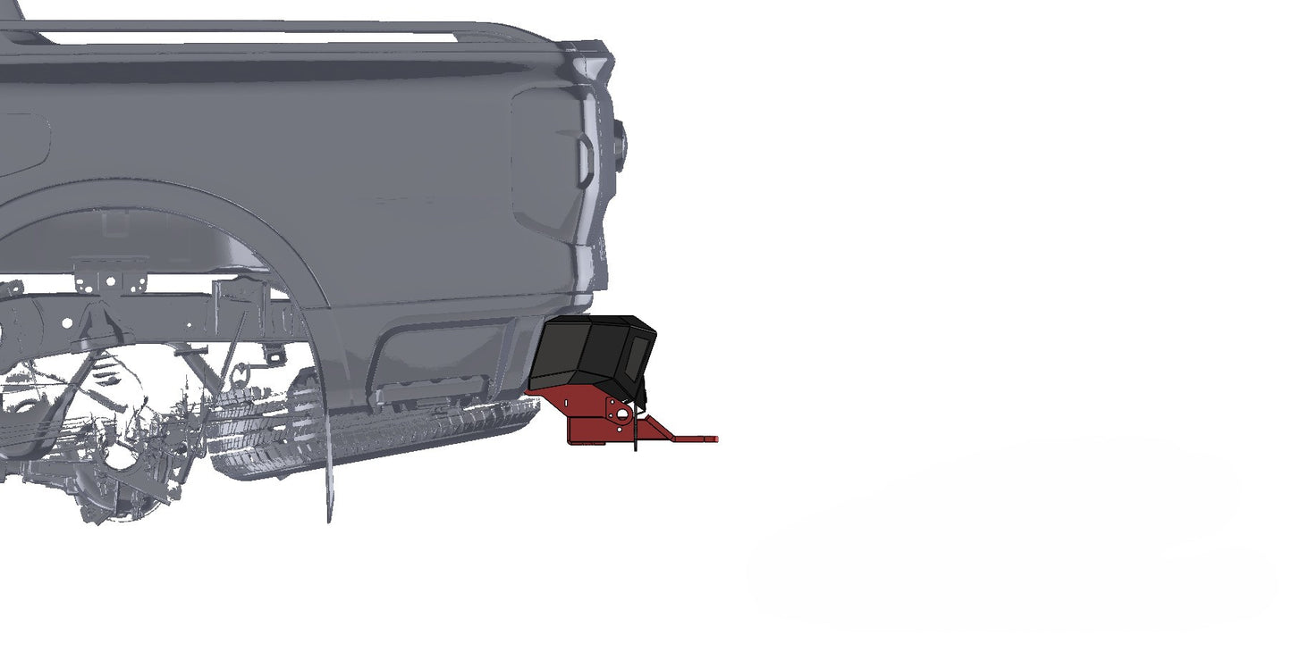 Ford Ranger Next Gen (2022+) Mild Steel Rear Bumper
