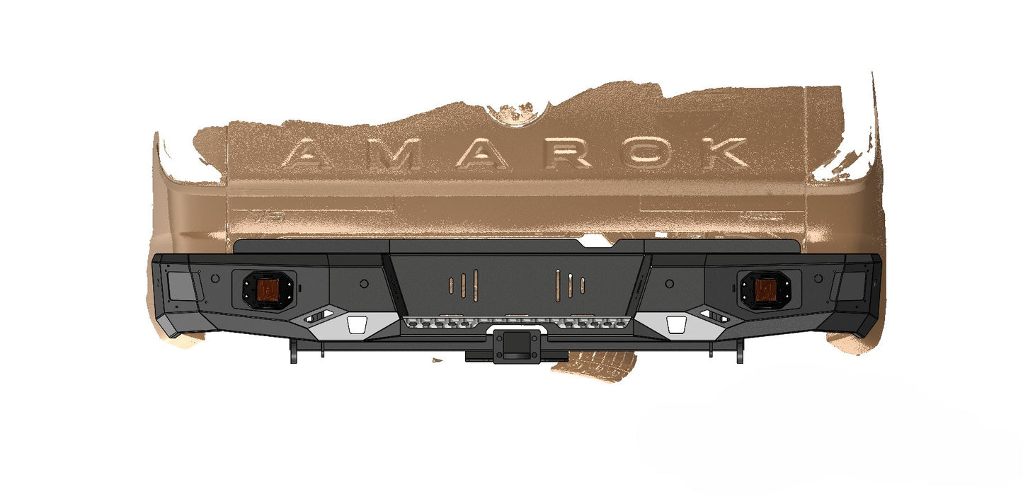 VW Amarok (2022+) Mild Steel Rear Bumper