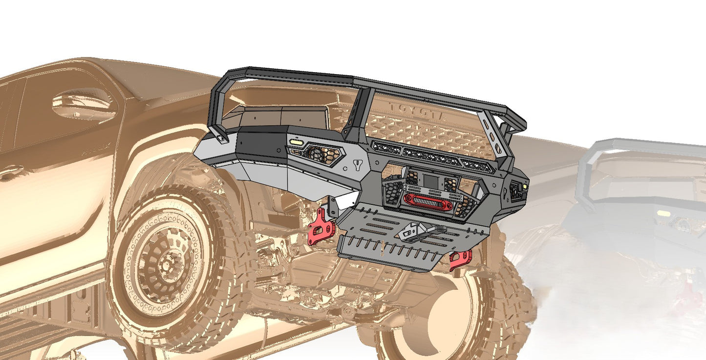 Toyota Hilux Travo (2026+) Front Bumper or BullBar