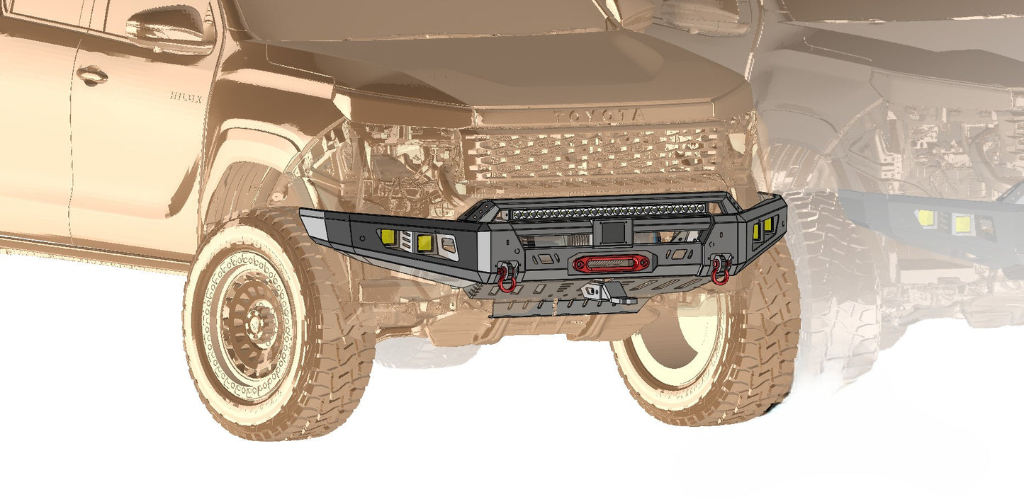 Toyota Hilux GD6 (2026+) Front Bumper or BullBar