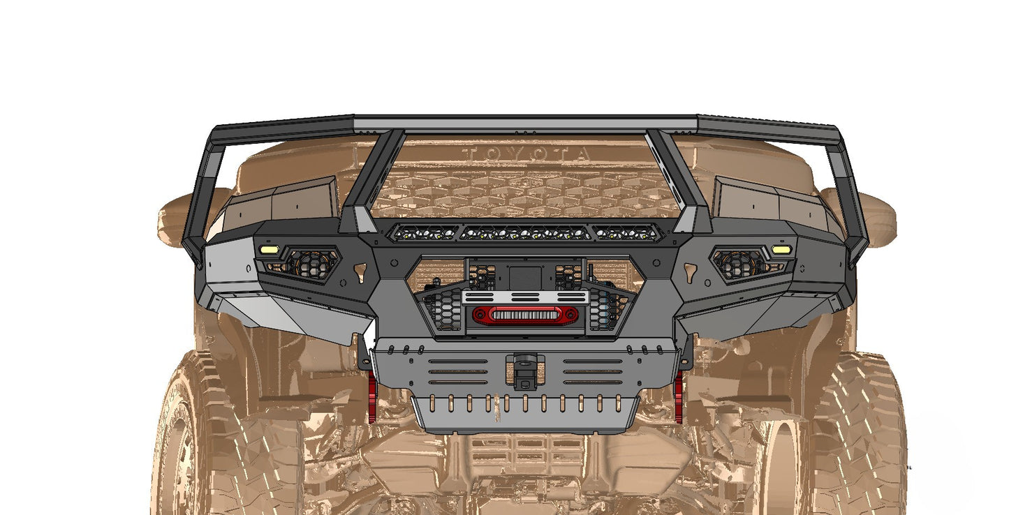 Toyota Hilux Travo (2026+) Front Bumper or BullBar