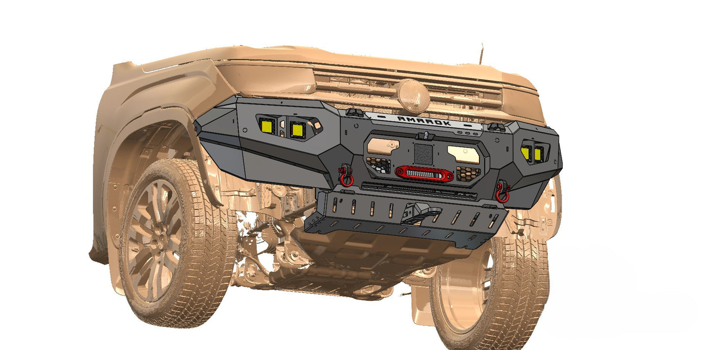 VW Amarok (2022+) Front Bumper / Bullbar