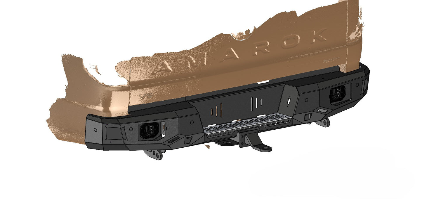 VW Amarok (2022+) Mild Steel Rear Bumper