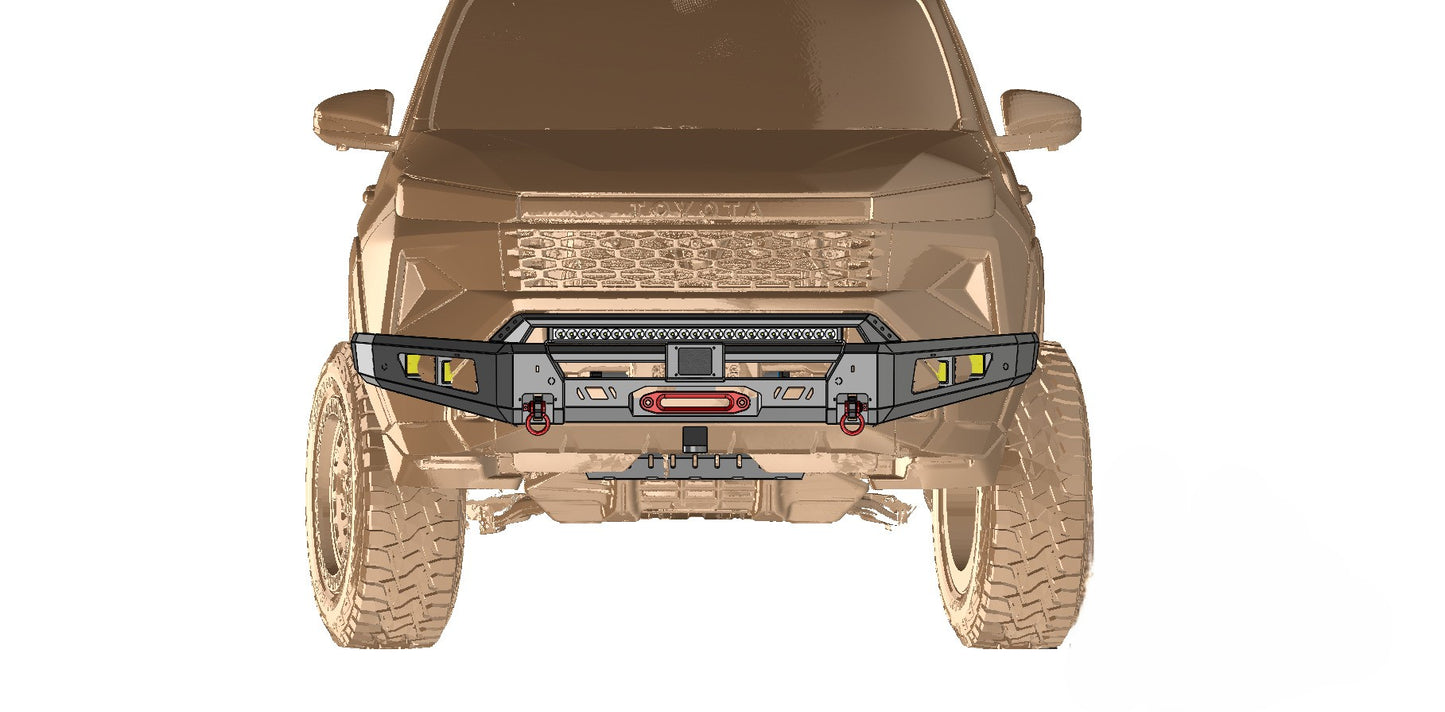 Toyota Hilux GD6 Front Bumper/ Bullbar