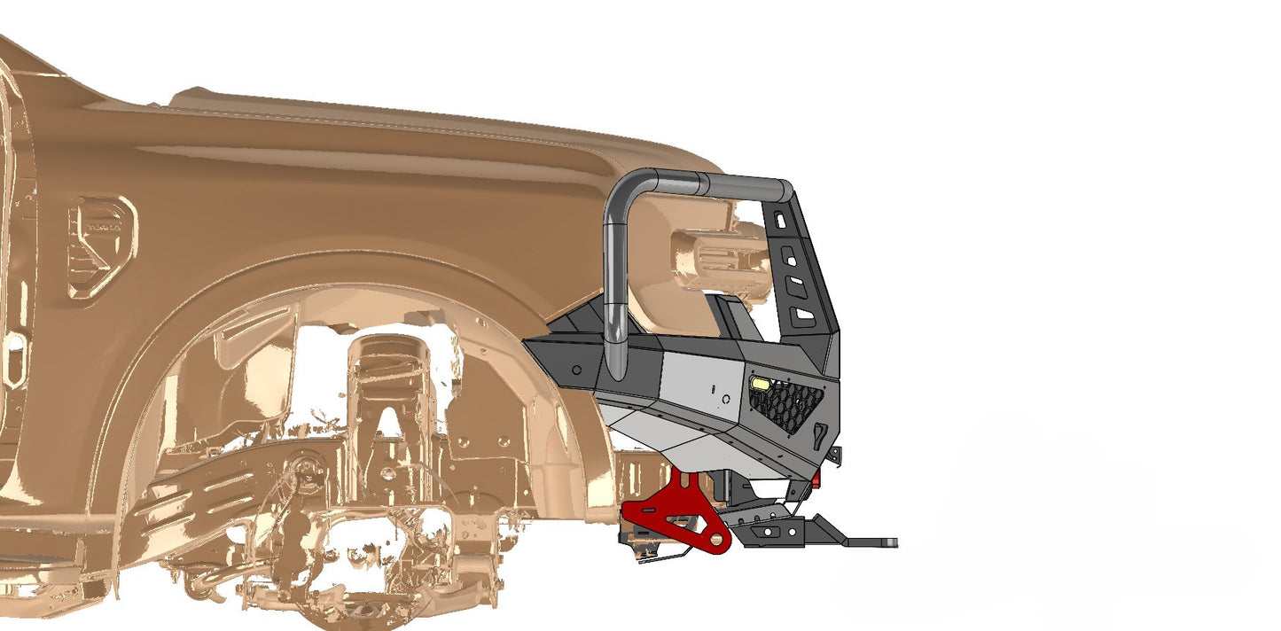 Ford Ranger Next Gen (2022+) Front Bumper / Bullbar