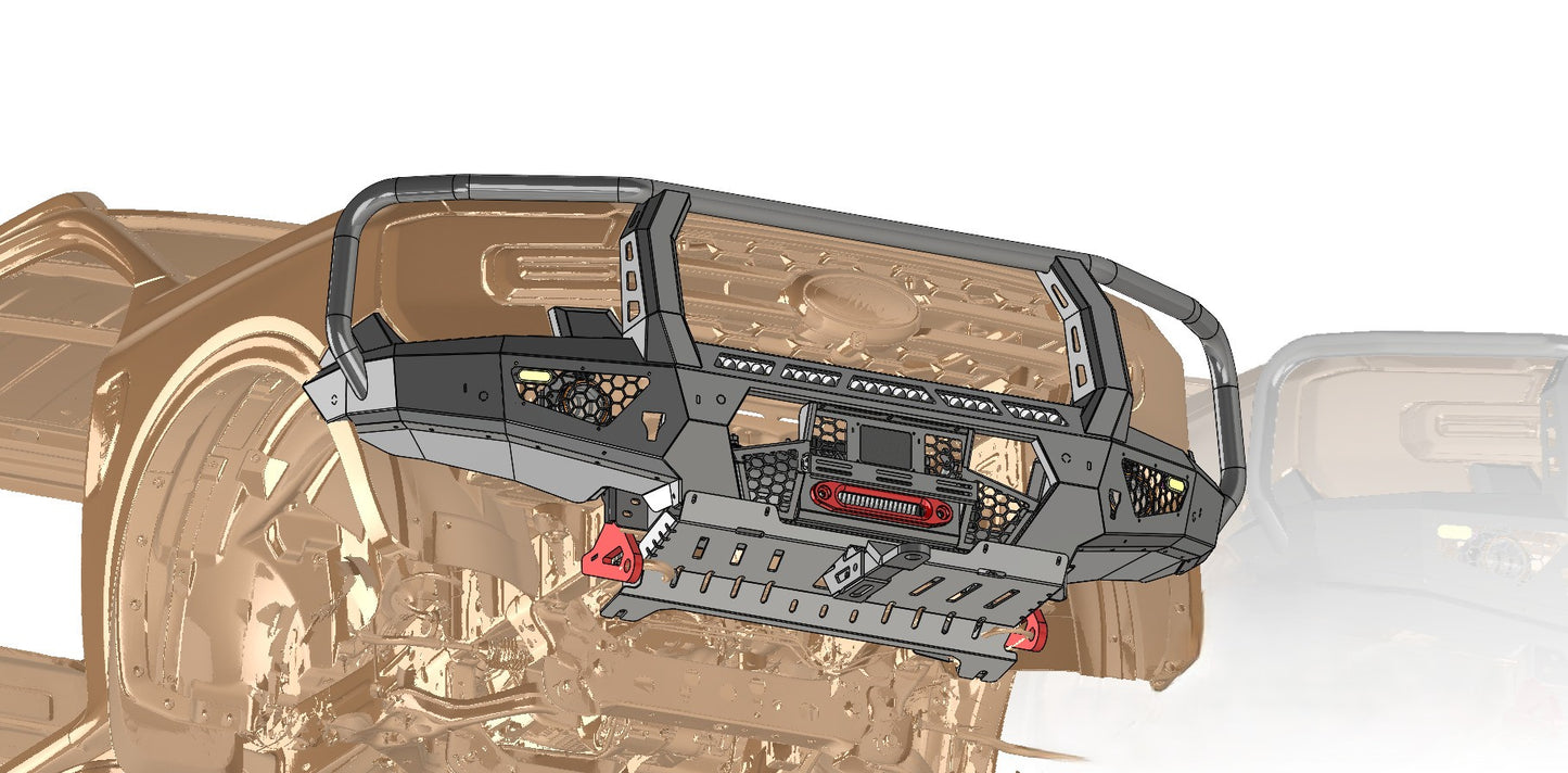 Ford Ranger Next Gen (2022+) Front Bumper / Bullbar
