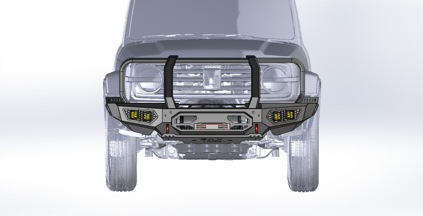 GWM Tank 300 Aluminium Front Bumper/ Bullbar
