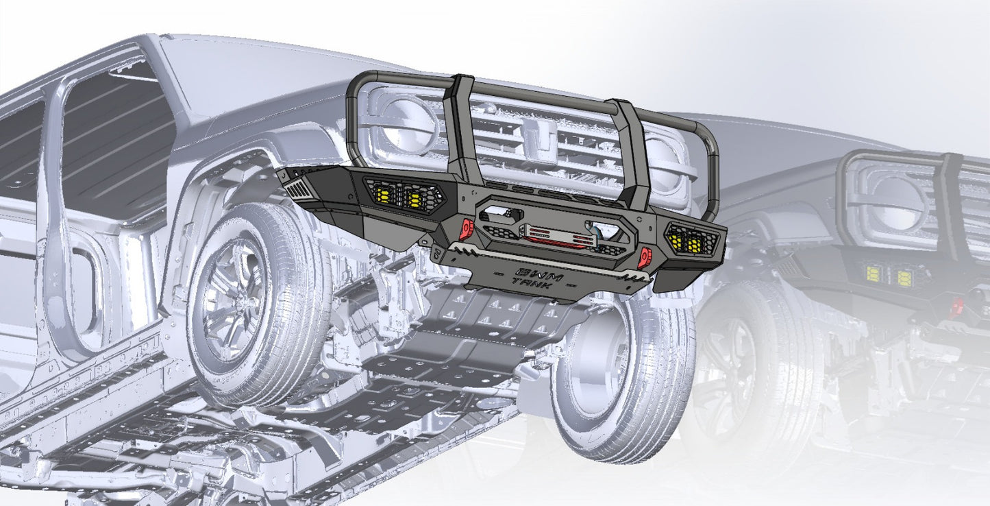 GWM Tank 300 Aluminium Front Bumper/ Bullbar