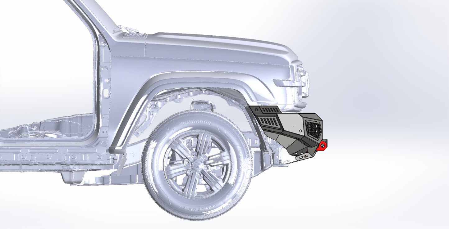 GWM Tank 300 Aluminium Front Bumper/ Bullbar