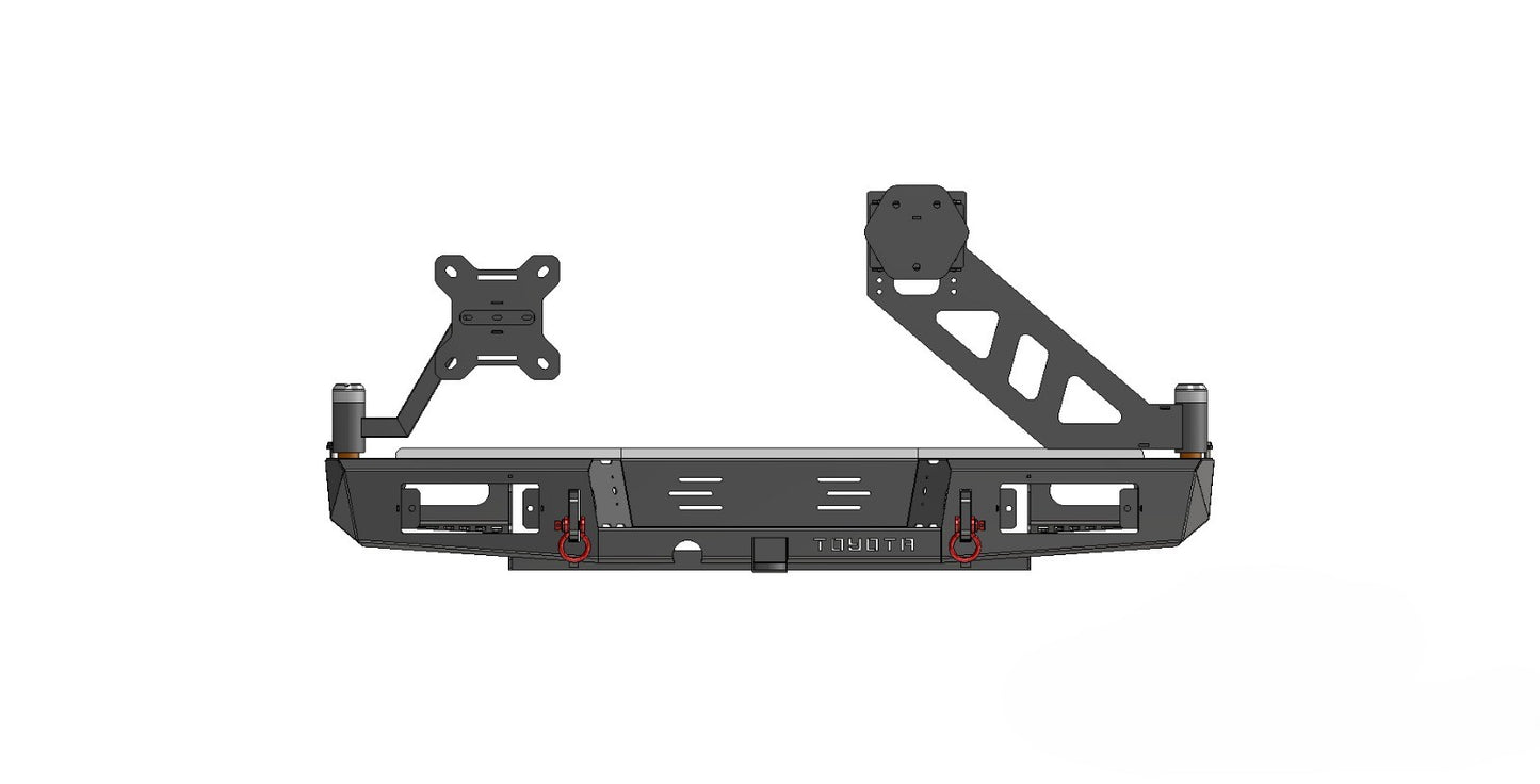 Toyota Land Cruiser 79 Series (2024-2026) Rear Bumper